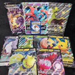Pokemon JUMBO V CARD Lot X 12 English SWSH 2022 - Image 2
