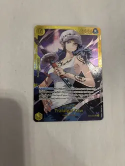 Bandai One Piece Card Game Trafalgar Law EB03-062 SR Foil Character EN - Image 1
