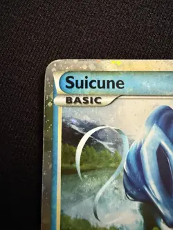 Suicune HGSS21 Black Star Promo Holo NM Pokemon Card Double Swirl - Image 4