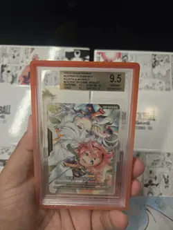 Gundam Card Game EX Resource Suletta & Miorine Promo 2025 EXRP-003 Beckett 9.5 - Image 1