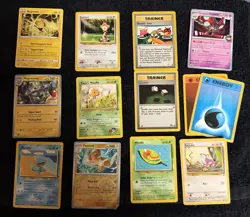 Pokemon Lot 12 Cards Rocket Base Set Rare Neo Holo Rocket Secret Double Bin #898 - Image 1