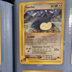 Pokemon Snorlax 100/144 Skyridge Common 80 HP Basic Regular Card - Image 1