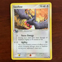 Swellow 15/17 Common POP Series 1 Promo Pokemon Card - Image 1