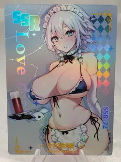 Sakuya Izayoi Touhou Project Goddess Story SSR-72 SSR Foil Waifu Girl Anime Card - Image 1