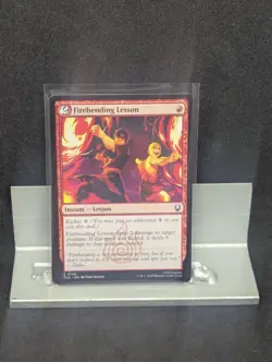 Firebending Lesson NM X4 Avatar The Last Airbender MTG - Image 1