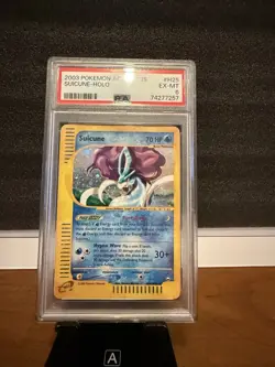 2003 Pokemon Aquapolis #H25 Suicune Holo PSA 6 EX-MT - Image 3