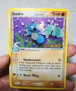 2006 Pokemon Seqdra Ex Dragon Frontiers Reverse Holo Rare Stamped Card 22/101 NM - Image 1