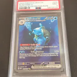 The Pokemon Company Blastoise ex 200/165 Scarlet & Violet 151 Holo EX PSA 9 - Image 2