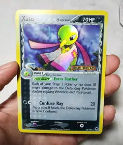 Pokemon TCG Xatu 25/101 EX Dragon Frontiers Holo Stamped - Image 1