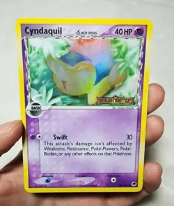 Pokemon TCG Cyndaquil 45/101 EX Dragon Frontiers Reverse Holo Stamped Card Rare - Image 1
