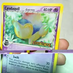 Pokemon TCG Cyndaquil 45/101 EX Dragon Frontiers Reverse Holo Stamped Card Rare - Image 4