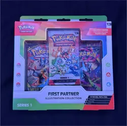 Pokemon TCG First Partner Illustration Collection Series 1 Sealed New 2026 - Image 1