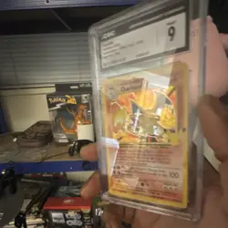 Pokemon TCG CGC 9 Charizard #4/102 Celebrations Classic Collection Holo 2021 - Image 2