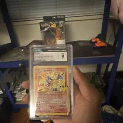 Pokemon TCG CGC 9 Charizard #4/102 Celebrations Classic Collection Holo 2021 - Image 5
