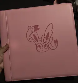 Pokemon Prismatic Evolution Binder Collection Eevee Binder, Pokemon Collection - Image 1