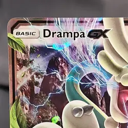 Pokemon Drampa GX Ultra Rare Holo 115/145 Sun & Moon 2017 Guardians Rising LP - Image 2