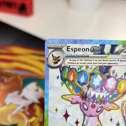 Espeon ex near mint SVP176 Scarlet & Violet black star Promo Holo Pokemon TCG - Image 2