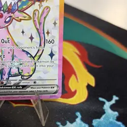 Espeon ex near mint SVP176 Scarlet & Violet black star Promo Holo Pokemon TCG - Image 4