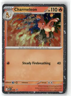 CHARMELEON (COSMOS HOLO) 079 HOLO PROMO ME: MEGA EVOLUTION PROMO POKEMON NM - Image 1