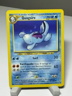 Quagsire 045/111 Neo Genesis Uncommon - Pokemon TCG - WOTC - Image 1