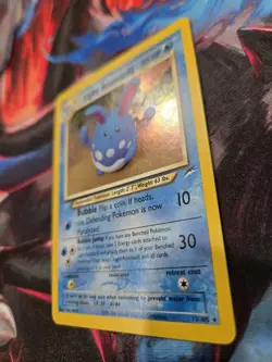 Pokemon LIGHT AZUMARILL 13/105 - NEO DESTINY SET HOLO - MP - Image 3