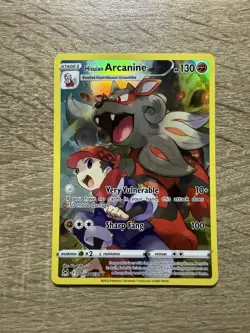 English Pokemon - Hisuian Arcanine - Sword & Shield - Lost Origin - TG08/TG30 - Image 1