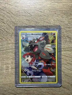 English Pokemon - Hisuian Arcanine - Sword & Shield - Lost Origin - TG08/TG30 - Image 3