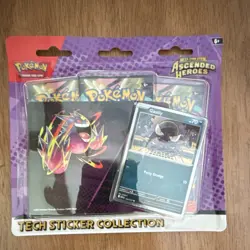 Pokemon TCG Mega Evolution Ascended Heroes Tech Sticker Box Gastly Charmander Y - Image 1