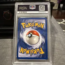 Vintage (2000) PSA 6 EX-MT Chansey 003/130 Base Set 2 Holo Pokemon TCG - Image 2
