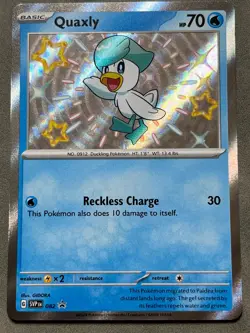 Pokemon TCG -Quaxly - Black Star Promo #82 - NM - Image 1