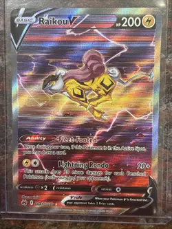 Pokemon TCG Raikou V GG41/GG70 Crown Zenith - Image 1