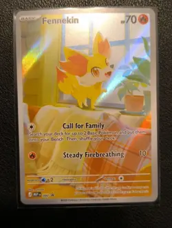 Pokemon Fennekin MEP 080 - Black Star Promo Chaos Rising ETB Promo - Image 1
