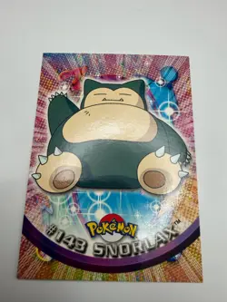 Topps Pokemon Snorlax 2000 TV Animation Edition Series 3 143 Blue Label Non Holo - Image 1