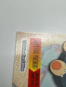 Topps Pokemon Snorlax 2000 TV Animation Edition Series 3 143 Blue Label Non Holo - Image 3