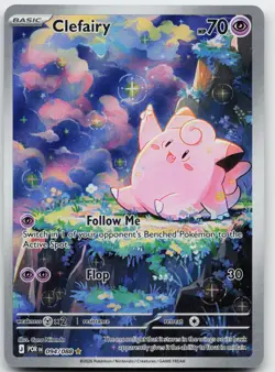 Clefairy 094/088 Holo Illustration Rare Perfect Order Pokemon Near Mint - Image 1