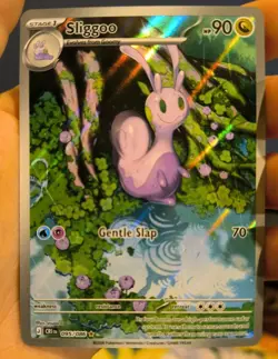 Sliggoo 095/086 Illustration Rare Pokemon Chaos Rising ME04 NM Pack Fresh - Image 1