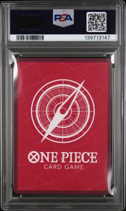 2024 ONE PIECE PREM CARD COLL -LEADER COLL- #003 MONKEY D. LUFFY PSA 10 - Image 2