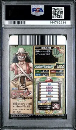 PSA 8 2012 ONE PIECE ONEPY TREASURE WORLD VOL.1 10 USOPP - Image 3