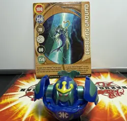 Bakugan Battle Brawlers Aquos Sirenoid B2 Classic Rare w/card - Image 2