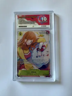 ACE 10 Zeus OP11-106 Official Playmat Bandai Card Games Fest 24/25 Edition EN - Image 1