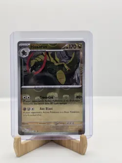 Haxorus Master Ball Pattern 070/086Sv: Black Bolt Holo Pokemon Card - Image 1