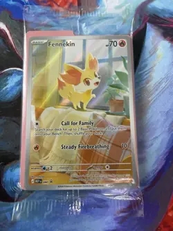 Fennekin - MEP 080 - Black Star Promo Card - SEALED - From Chaos Rising ETB - Image 1