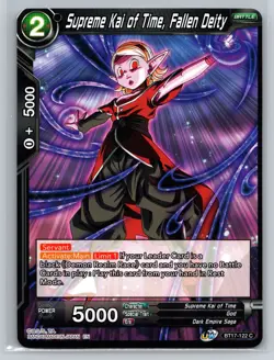 Supreme Kai of Time Fallen Deity BT17-122 C Dragon Ball Super Card Game - Image 1