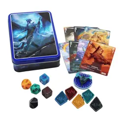 MTG Magic the Gathering: Tarkir Dragonstorm Token Set Metal Tin Set - Image 2
