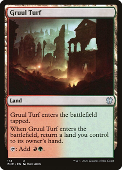 Gruul Turf Commander Zendikar Rising Near Mint MTG Magic DNA GAMES - Image 1