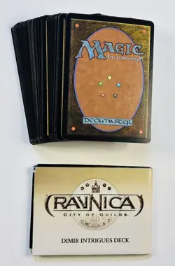 Magic The Gathering Ravnica Dimir Intrigues Theme Deck Expert Level MTG - Image 5