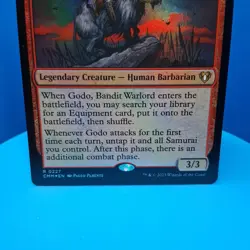 Godo, Bandit Warlord Commander Masters Foil - Image 2