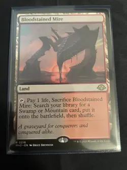 Bloodstained Mire Modern Horizons 3 Regular NM - Image 1