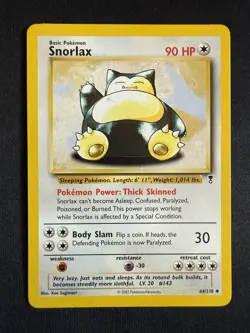Snorlax 064/110 - Legendary Collection - Uncommon - Pokemon TCG - LP - Image 1
