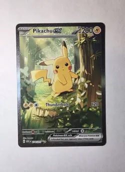 Pikachu EX 276/217 SIR - POKEMON - Ascended Heroes | PACK FRESH NM - Image 2
